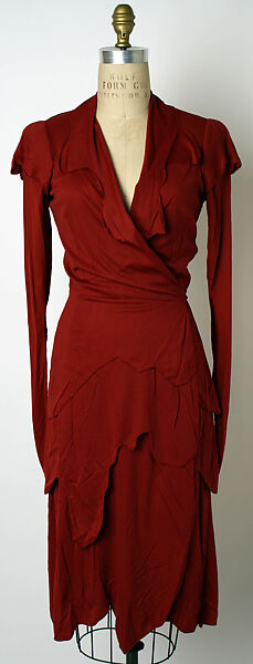 Dress, Norma Kamali (American, born 1945), synthetic fiber, American 