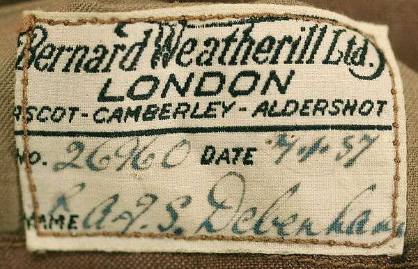 Golfing ensemble, Bernard Weatherill (British, founded 1912), wool, British