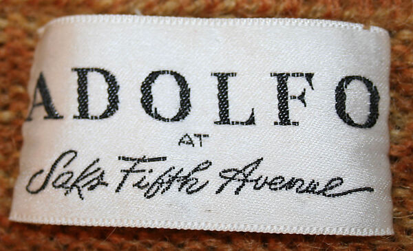 Ensemble, Adolfo (American, born Cuba, Cárdenas 1923–2021 New York), (a) synthetic fiber, wool; (b–d)  wool, fur, American