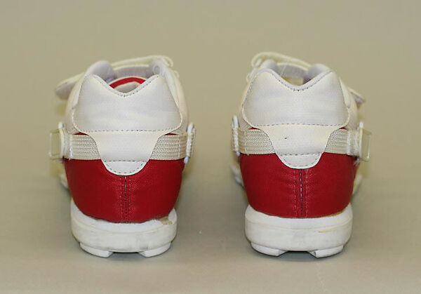 Athletic ensemble, Donna Karan New York (American, founded 1985), (a) cotton; (b) nylon; (c) lycra; d) wool; (e,f) leather, American