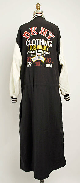 Athletic ensemble, Donna Karan New York (American, founded 1985), (a) cotton; (b) nylon; (c) lycra; d) wool; (e,f) leather, American