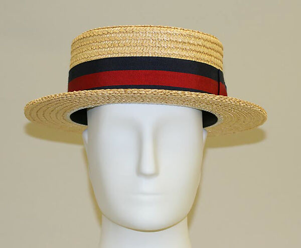Hat, straw, Italian 