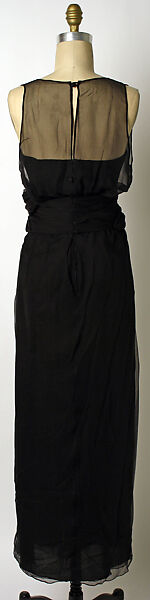 Evening dress, Norman Hartnell (British, founded 1923), silk, British