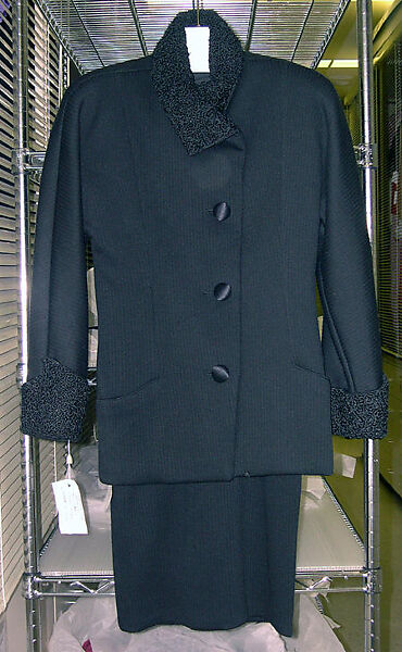 Suit, Geoffrey Beene (American, Haynesville, Louisiana 1927–2004 New York), synthetic fiber, American
