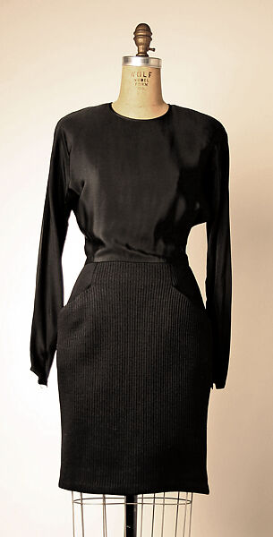 Suit, Geoffrey Beene (American, Haynesville, Louisiana 1927–2004 New York), synthetic fiber, American