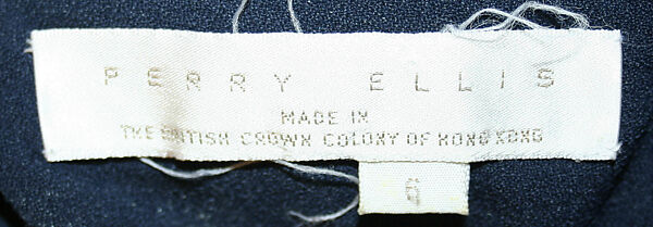 Dress, Perry Ellis Sportswear Inc. (American, founded 1978), silk, American