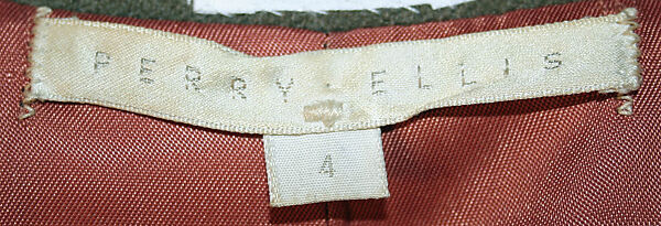 Suit, Perry Ellis Sportswear Inc. (American, founded 1978), wool, American