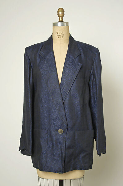 Jacket, Perry Ellis Sportswear Inc. (American, founded 1978), linen, American 