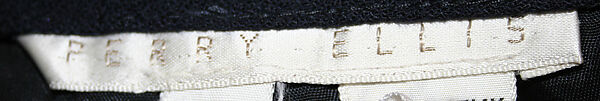 Suit, Perry Ellis Sportswear Inc. (American, founded 1978), wool, American