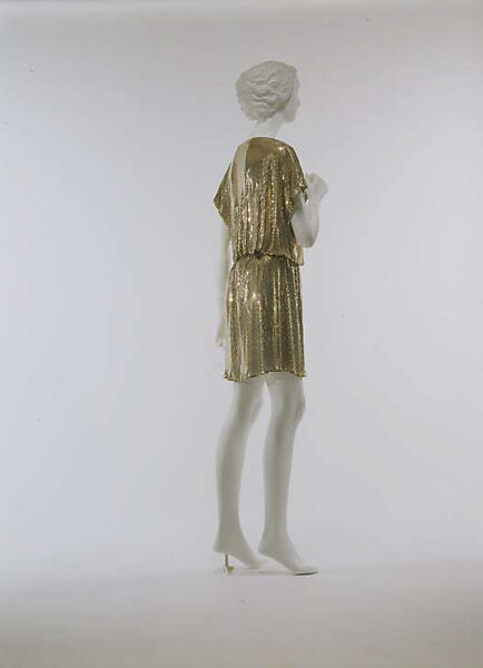 Evening dress, Versace Couture (Italian, founded 1992), metal, Italian