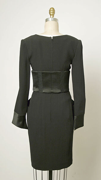 Evening ensemble, Valentino S.p.A. (Italian, founded 1959), silk, synthetic fiber, Italian