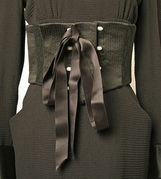 Evening ensemble, Valentino S.p.A. (Italian, founded 1959), silk, synthetic fiber, Italian