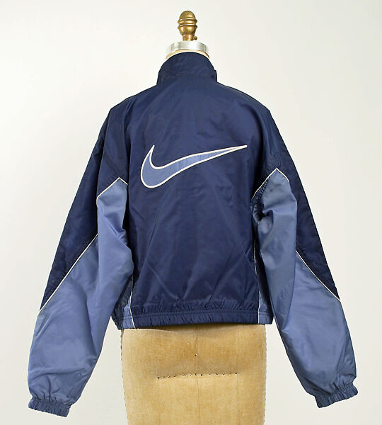 Athletic ensemble, Nike (American, founded 1972), (a) polyester, nylon; (b) cotton, spandex; (c) cotton, spandex; (d, e) cotton; (f, g) leather, nylon, plastic (foam), rubber, American