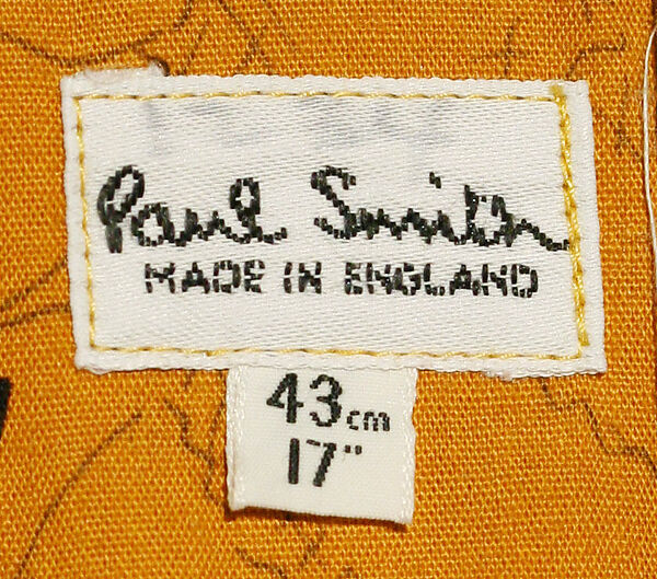 Shirt, Paul Smith (British, born 1946), cotton, British