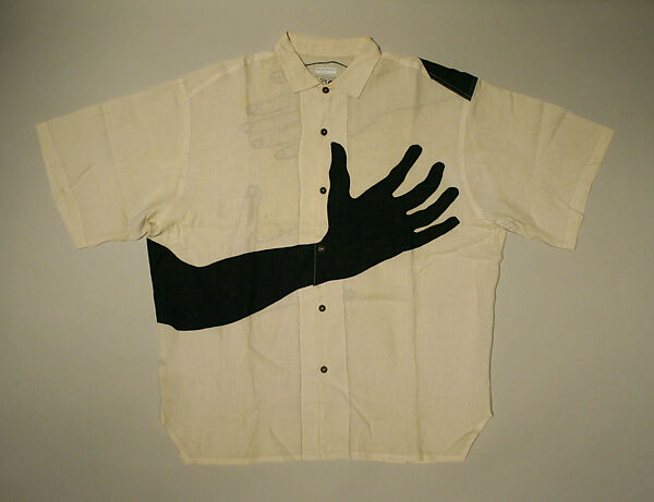 Shirt, Workers For Freedom (British, founded 1985), linen, British 