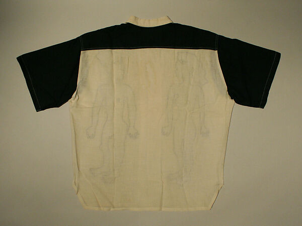 Shirt, Workers For Freedom (British, founded 1985), linen, British