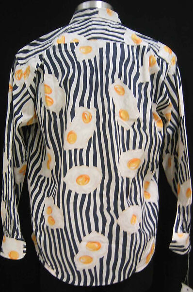 Shirt, Franco Moschino (Italian, 1950–1994), cotton, Italian