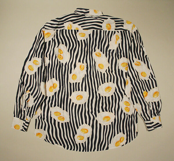 Shirt, Franco Moschino (Italian, 1950–1994), cotton, Italian