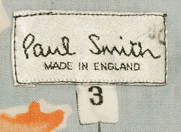 Shirt, Paul Smith (British, born 1946), cotton, British