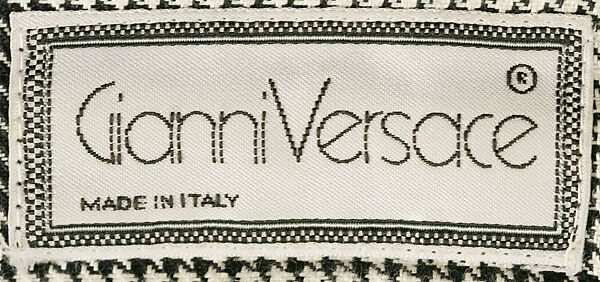 Suit, Gianni Versace (Italian, founded 1978), flax, Italian