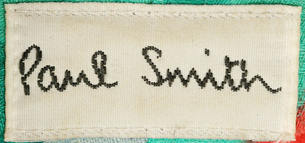 Robe, Paul Smith (British, born 1946), cotton, British