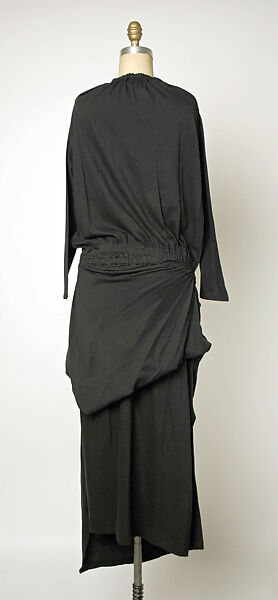 Dress, Comme des Garçons (Japanese, founded 1969), wool, Japanese