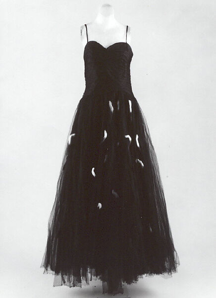 Dress, Hattie Carnegie, Inc. (American, 1918–1965), ermine, American 