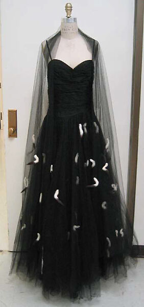 Dress, Hattie Carnegie, Inc. (American, 1918–1965), ermine, American
