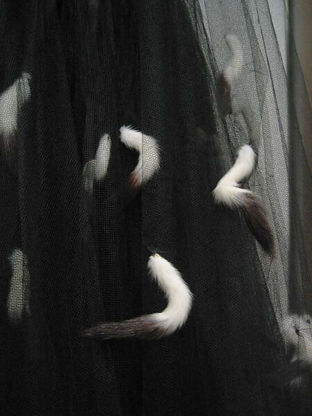 Dress, Hattie Carnegie, Inc. (American, 1918–1965), ermine, American