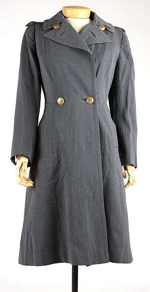 Coat, (probably) Elizabeth Hawes (American, Ridgewood, New Jersey 1903–1971 New York), [no medium available], American 