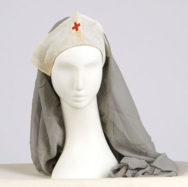 Uniform bonnet, cotton, American 