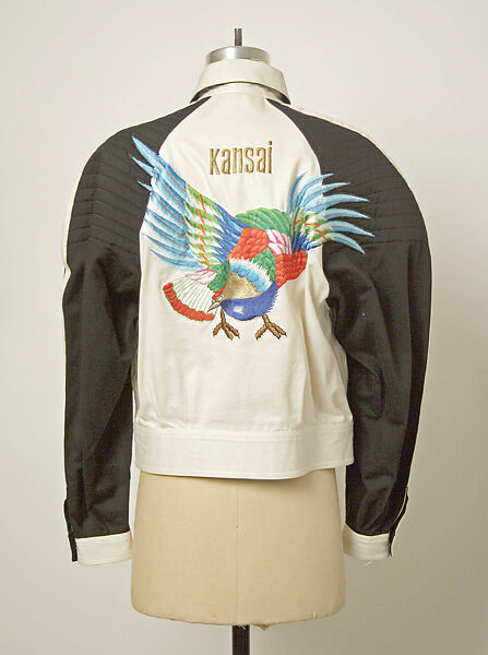 Jacket, Kansai Yamamoto (Japanese, Yokohama 1944–2020 Tokyo), cotton, Japanese