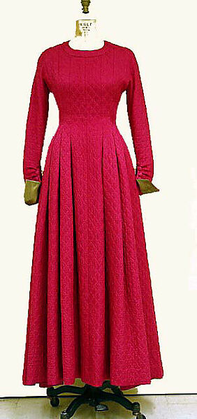 Evening dress, House of Chanel (French, founded 1910), silk, French