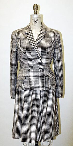 Ensemble, Bill Blass Ltd. (American, founded 1970), wool, mink, American