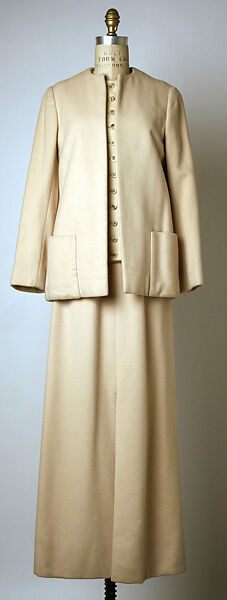 Ensemble, Bill Blass Ltd. (American, founded 1970), wool, American 