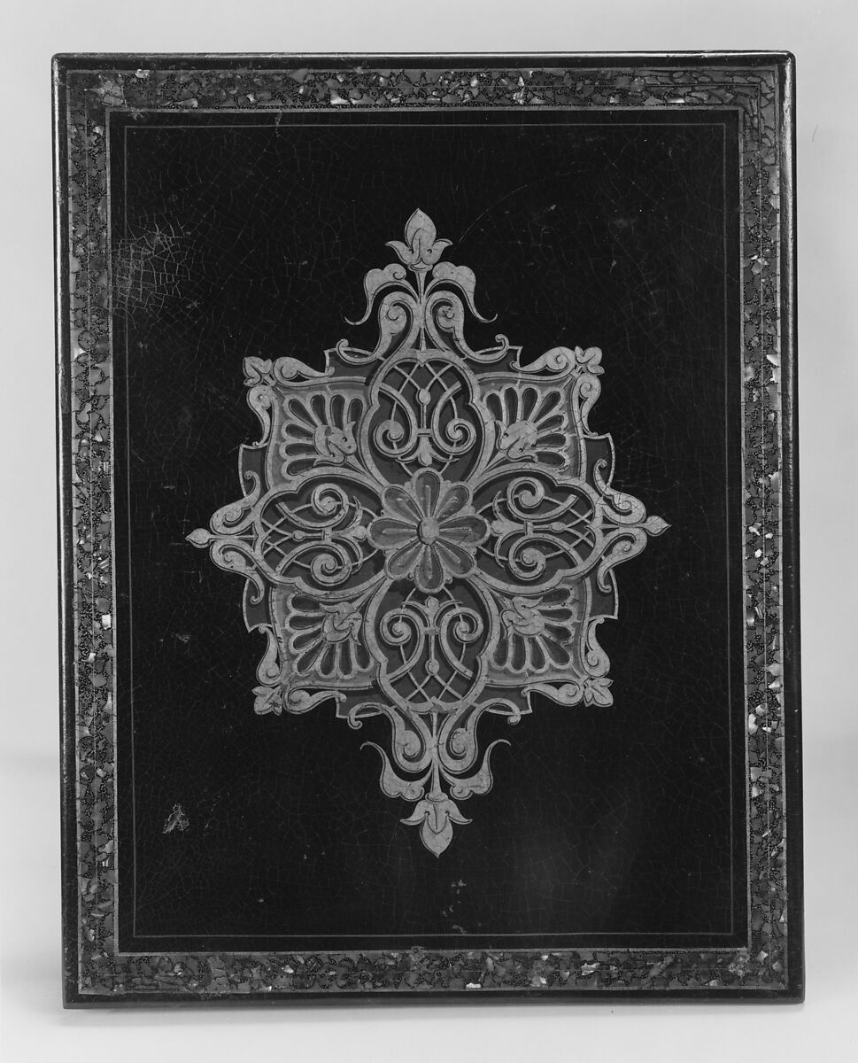 Nesting Table, Aspen or cottonwood, papier mache, American