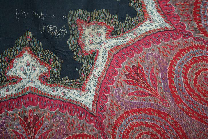 Shawl, wool, Indian