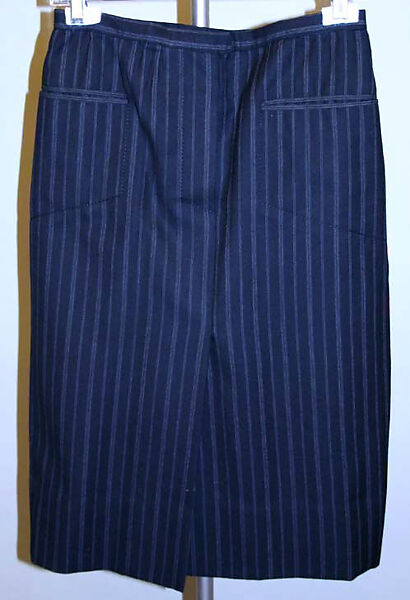 Suit, James Galanos (American, Philadelphia, Pennsylvania, 1924–2016 West Hollywood, California), wool, American