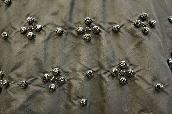 Coat, Mainbocher (French and American, founded 1930), silk, rayon, plastic, American