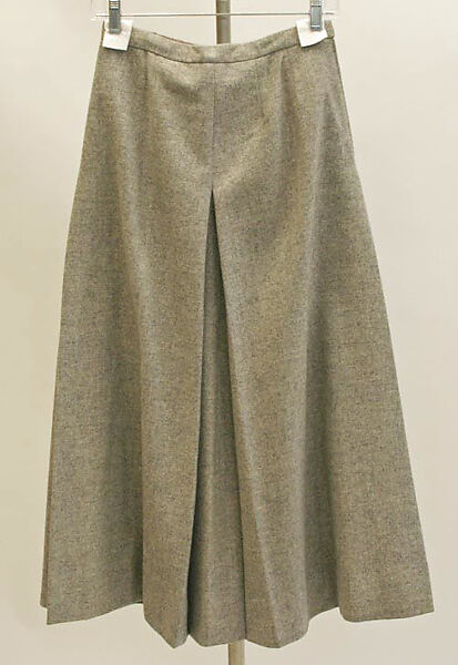 Skirt, Halston (American, Des Moines, Iowa 1932–1990 San Francisco, California), wool, American 