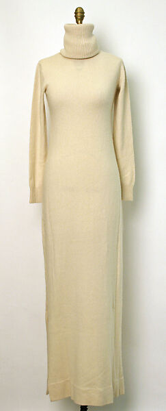 Ensemble, Halston (American, Des Moines, Iowa 1932–1990 San Francisco, California), cashmere, American