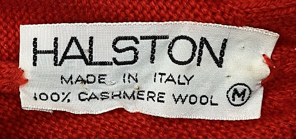 Ensemble, Halston (American, Des Moines, Iowa 1932–1990 San Francisco, California), wool, cashmere, American