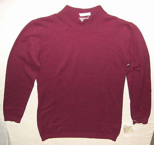 Ensemble, Halston (American, Des Moines, Iowa 1932–1990 San Francisco, California), cashmere, American