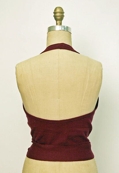 Ensemble, Halston (American, Des Moines, Iowa 1932–1990 San Francisco, California), cashmere, American