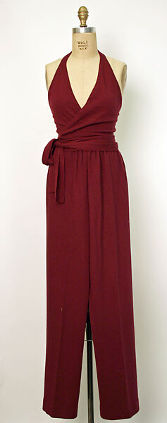 Ensemble, Halston (American, Des Moines, Iowa 1932–1990 San Francisco, California), cashmere, American 