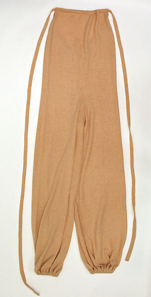 Jumpsuit, Halston (American, Des Moines, Iowa 1932–1990 San Francisco, California), cashmere, American 