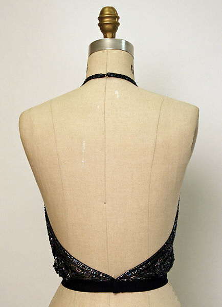 Ensemble, Halston (American, Des Moines, Iowa 1932–1990 San Francisco, California), plastic, nylon, American