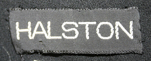 Evening dress, Halston (American, Des Moines, Iowa 1932–1990 San Francisco, California), synthetic fiber, American