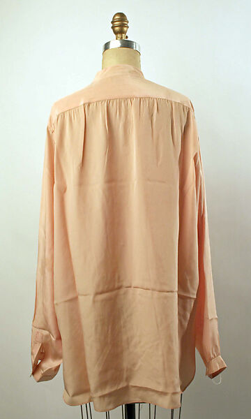Shirt, Halston (American, Des Moines, Iowa 1932–1990 San Francisco, California), silk, American
