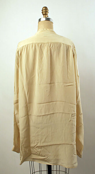 Shirt, Halston (American, Des Moines, Iowa 1932–1990 San Francisco, California), silk, American